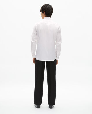 The Kooples MEN WHITE white striped formal shirt