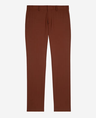 The Kooples HOMME ROUILLE pantalon de costume marron