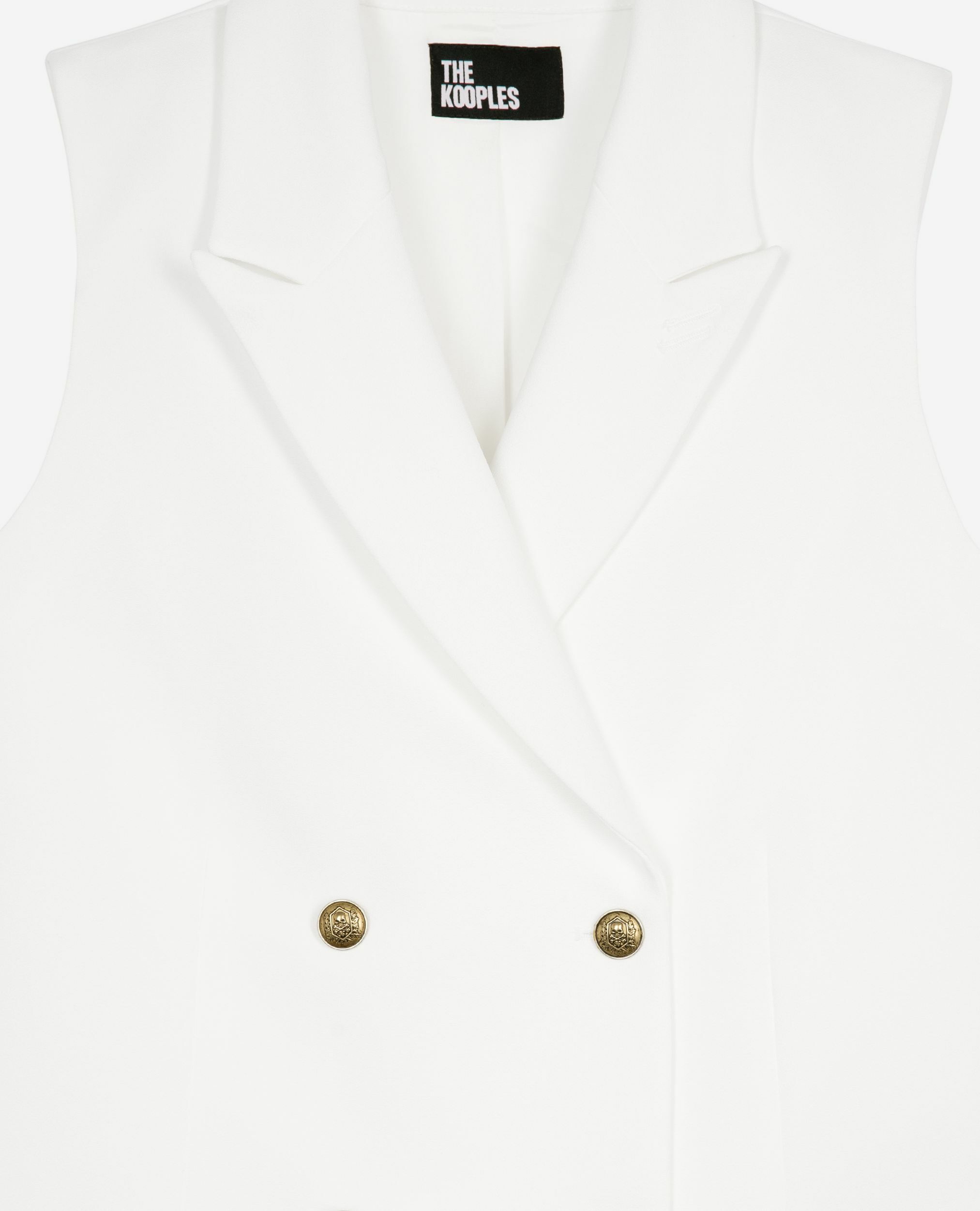 Robe tailleur courte écrue, WHITE, hi-res image number null