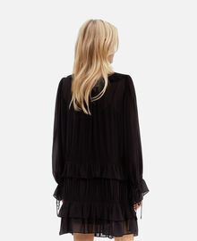 The Kooples FEMME BLACK STONE robe courte noire