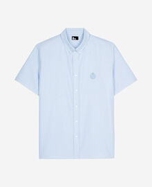 The Kooples HOMME SKY chemise manches courtes avec blason bleue