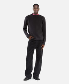 The Kooples HOMME MIDDLE GREY MEL pull en laine gris