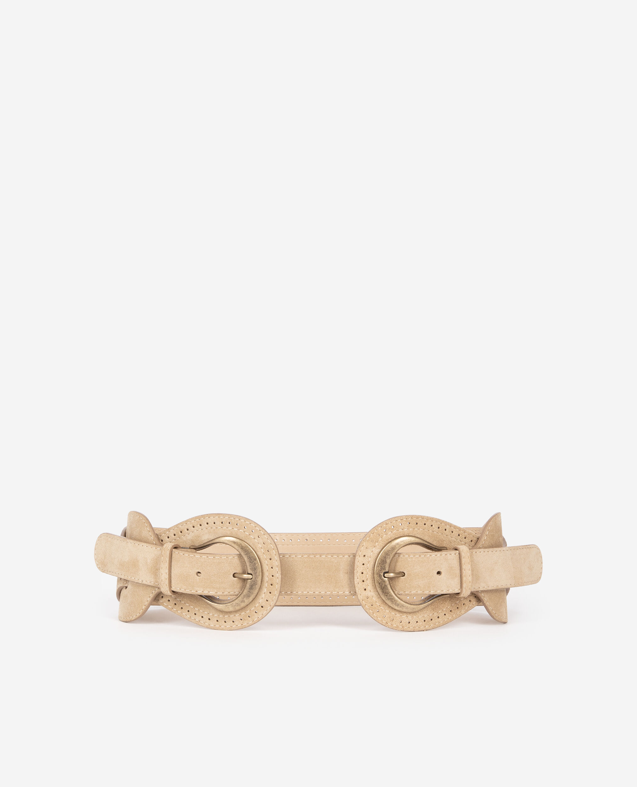 Ceinture corset en cuir camel, CAMEL / BROWN, hi-res image number null