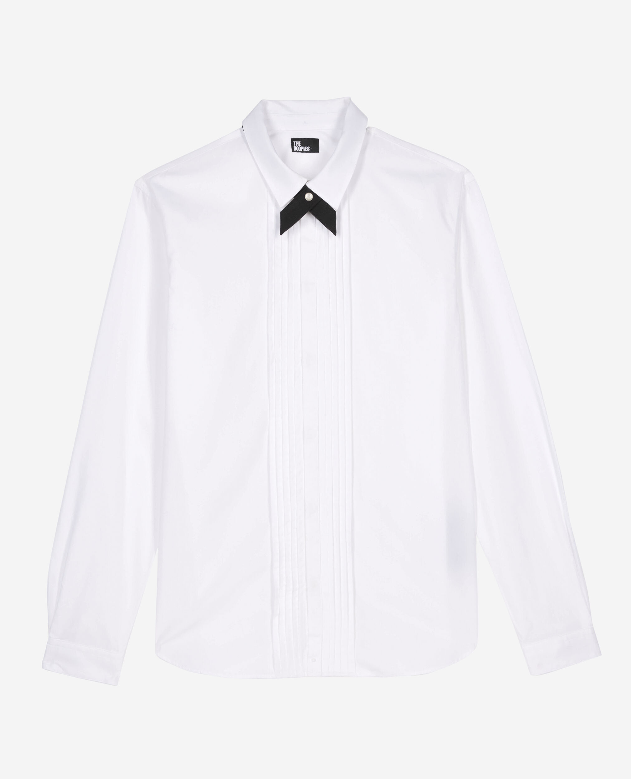 Chemise formelle col classique blanche, WHITE, hi-res image number null