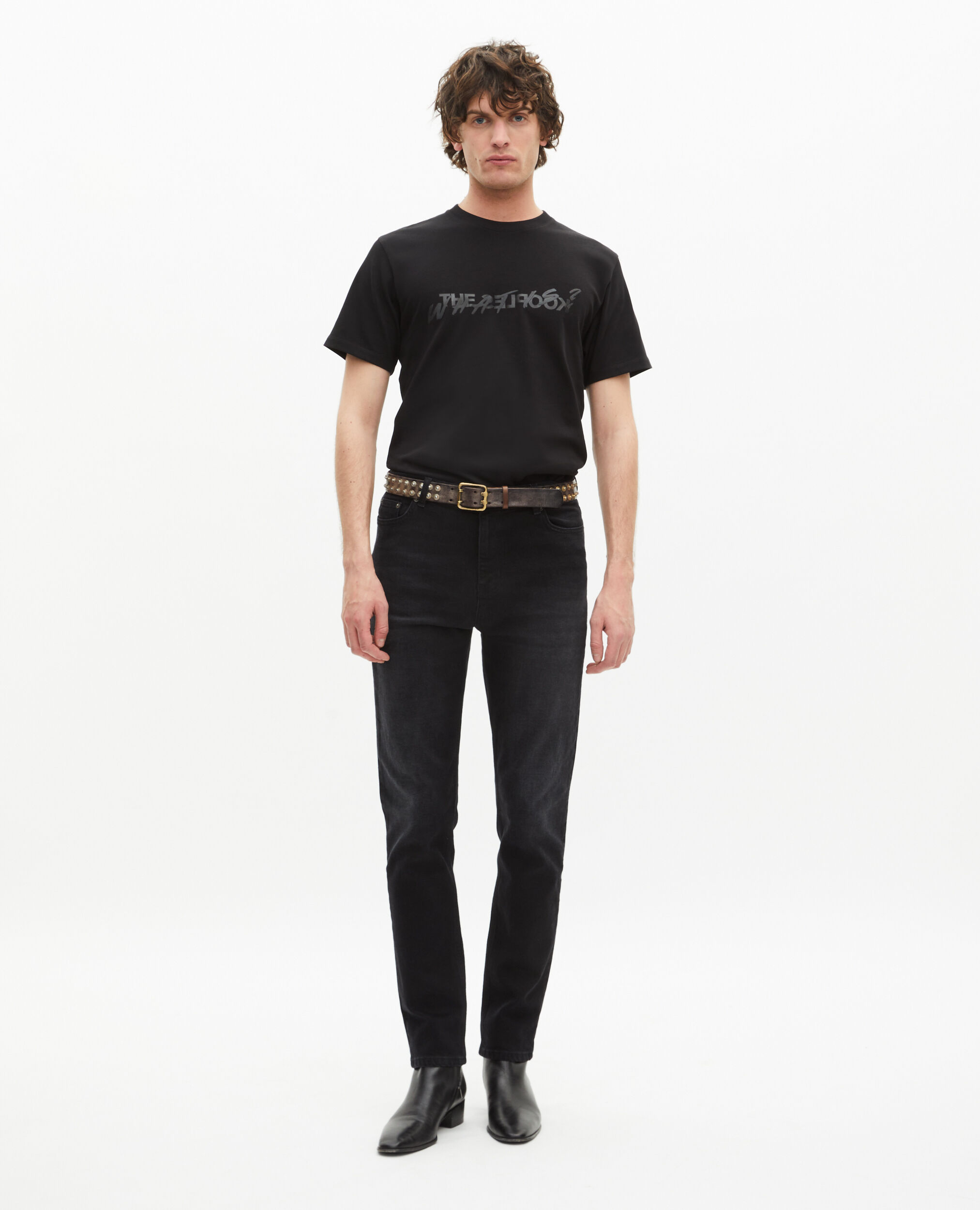 T-shirt What is noir, BLACK, hi-res image number null