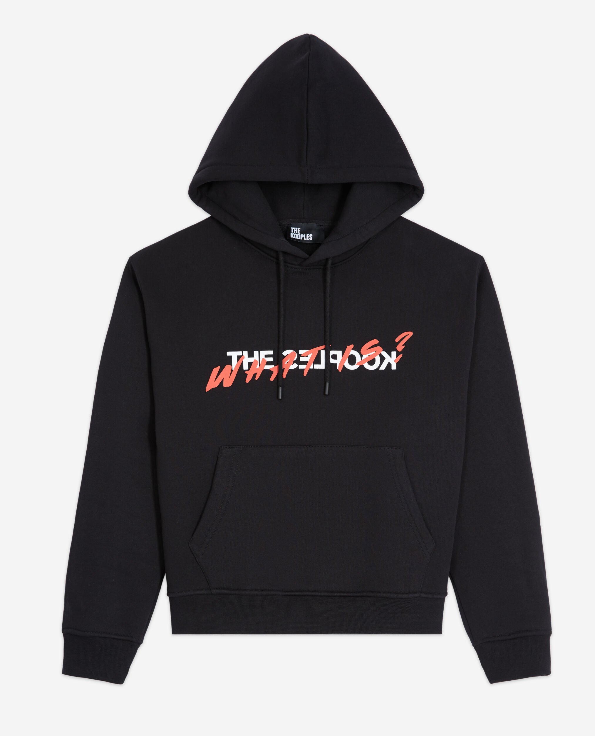 Sweatshirt à capuche What is noir, BLACK, hi-res image number null