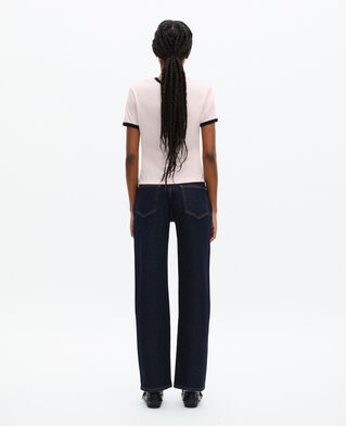 The Kooples WOMEN LILA t-shirt with pale pink screen print