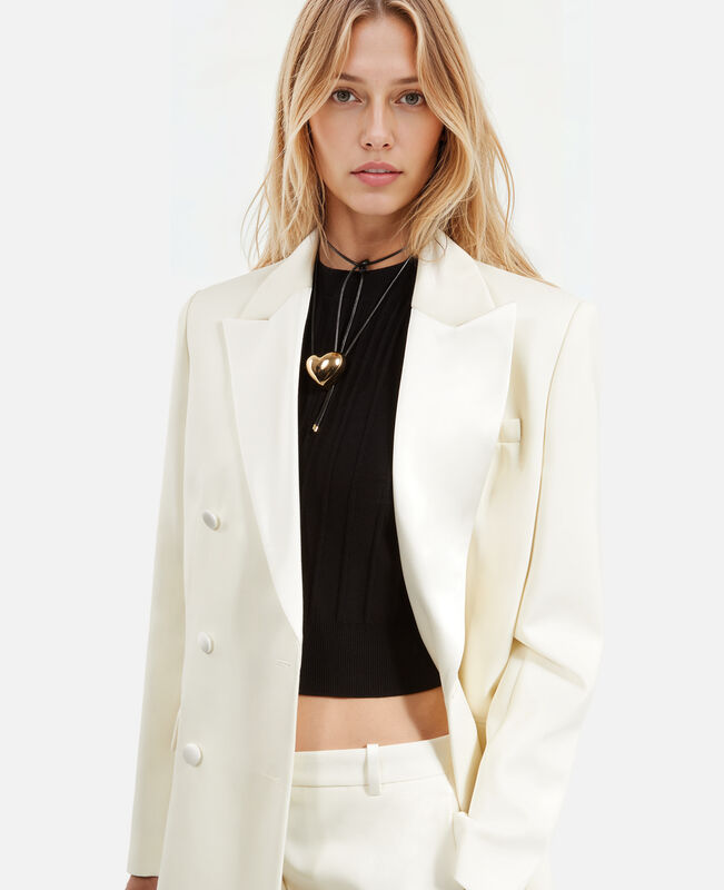 The Kooples FEMME GOLD collier pendentif cœur doré
