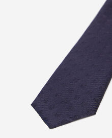 The Kooples HOMME NAVY cravate en soie bleu marine