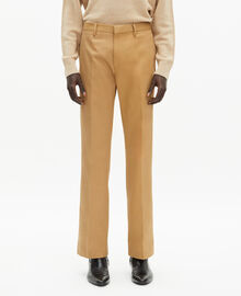 The Kooples HOMME CAMEL pantalon évasé camel