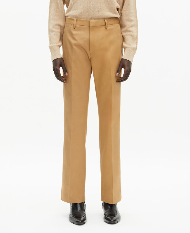 The Kooples HOMME CAMEL pantalon évasé camel