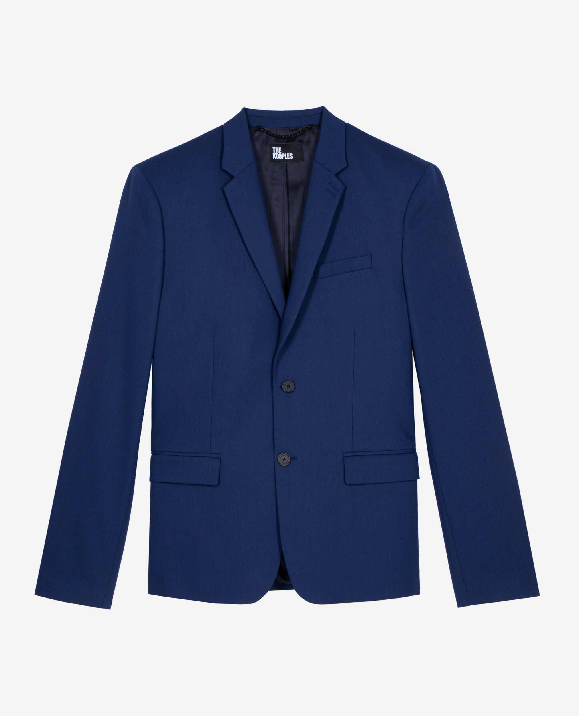 Veste de costume bleue, NAVY, hi-res image number null