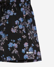 The Kooples HOMME BLACK BLUE maillot de bain imprimé fleuri noir