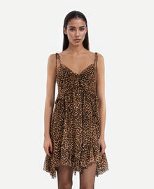 The Kooples FEMME LEOPARD robe courte imprimé léopard