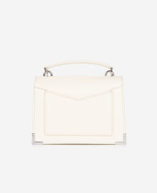 The Kooples FEMME WHITE sac emily small en cuir grainé blanc