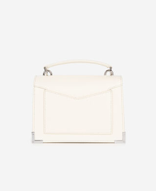The Kooples WOMEN WHITE emily small white grained leather bag