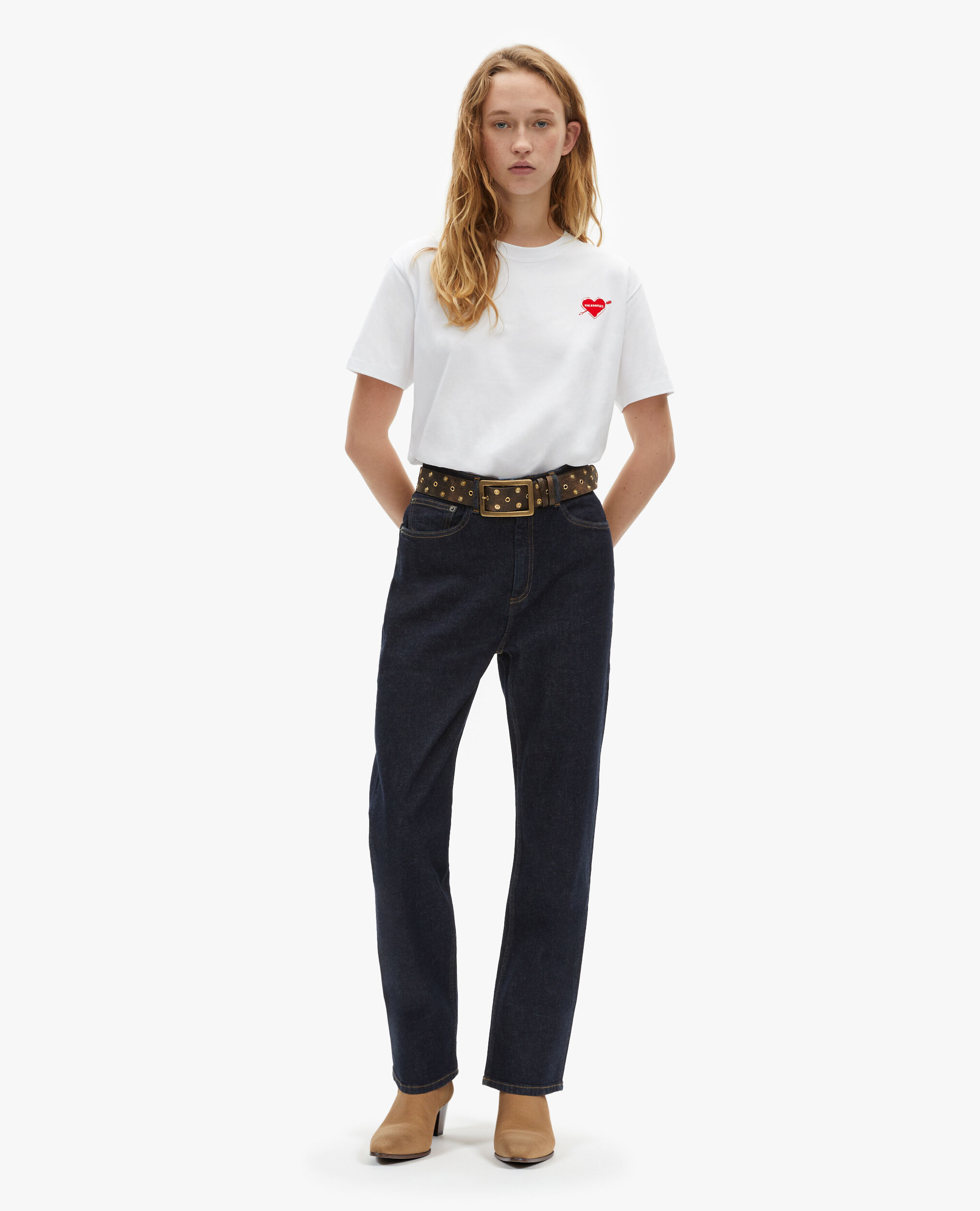 Jean boyfriend bleu foncé, BLUE ELECTRIC, hi-res image number null