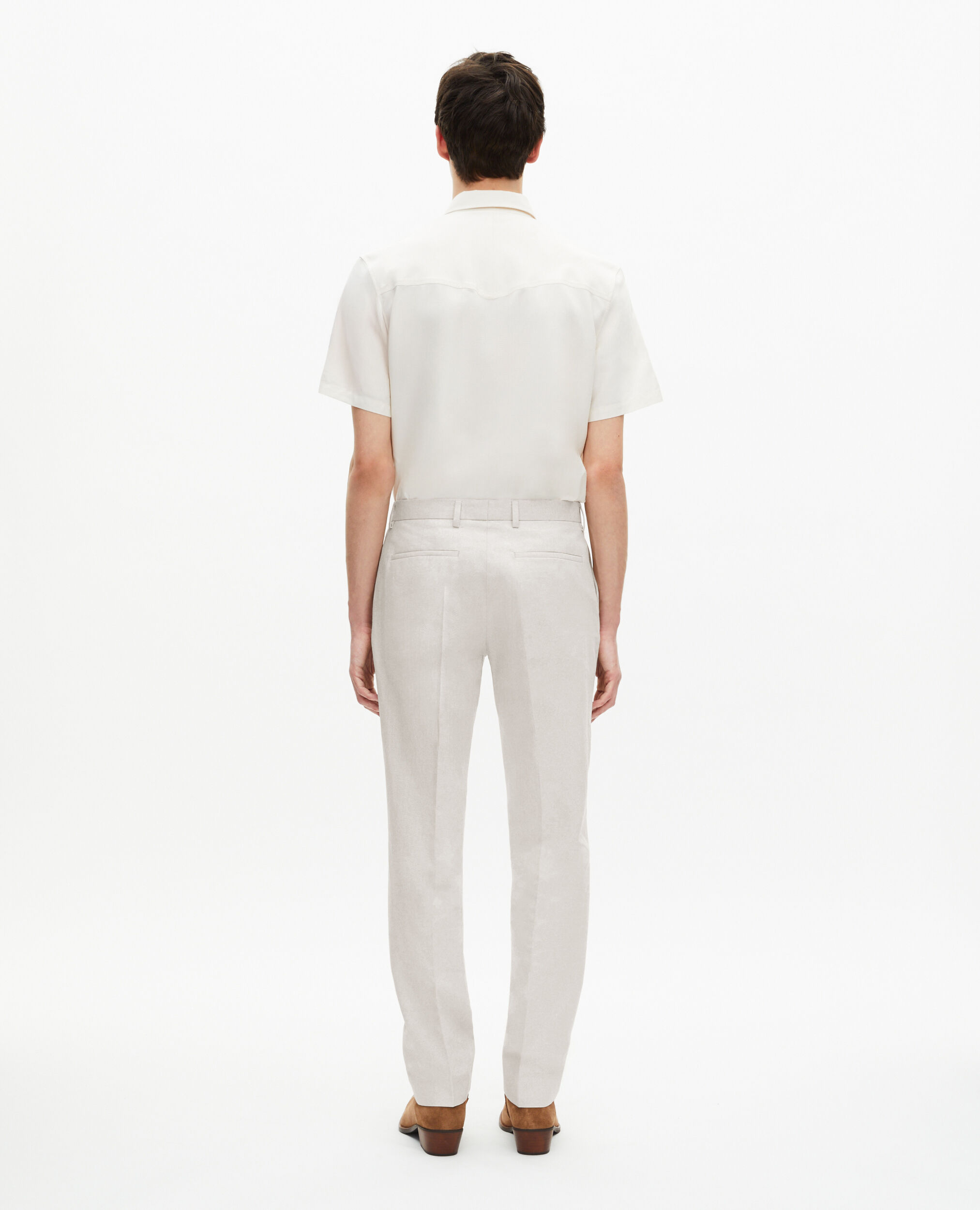 Pantalon de costume écru, ECRU, hi-res image number null