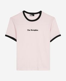 The Kooples FEMME LILA t-shirt avec sérigraphie rose pâle