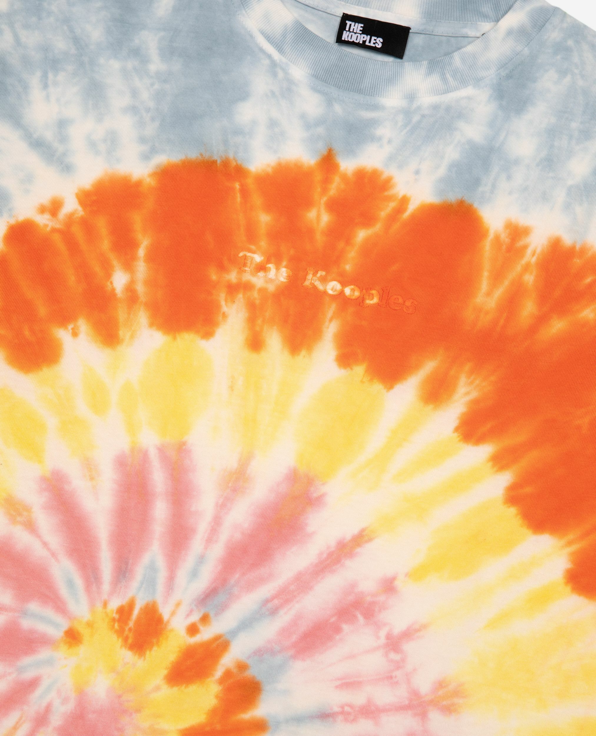 T-shirt tie and dye multicolor, BABY BLUE, hi-res image number null