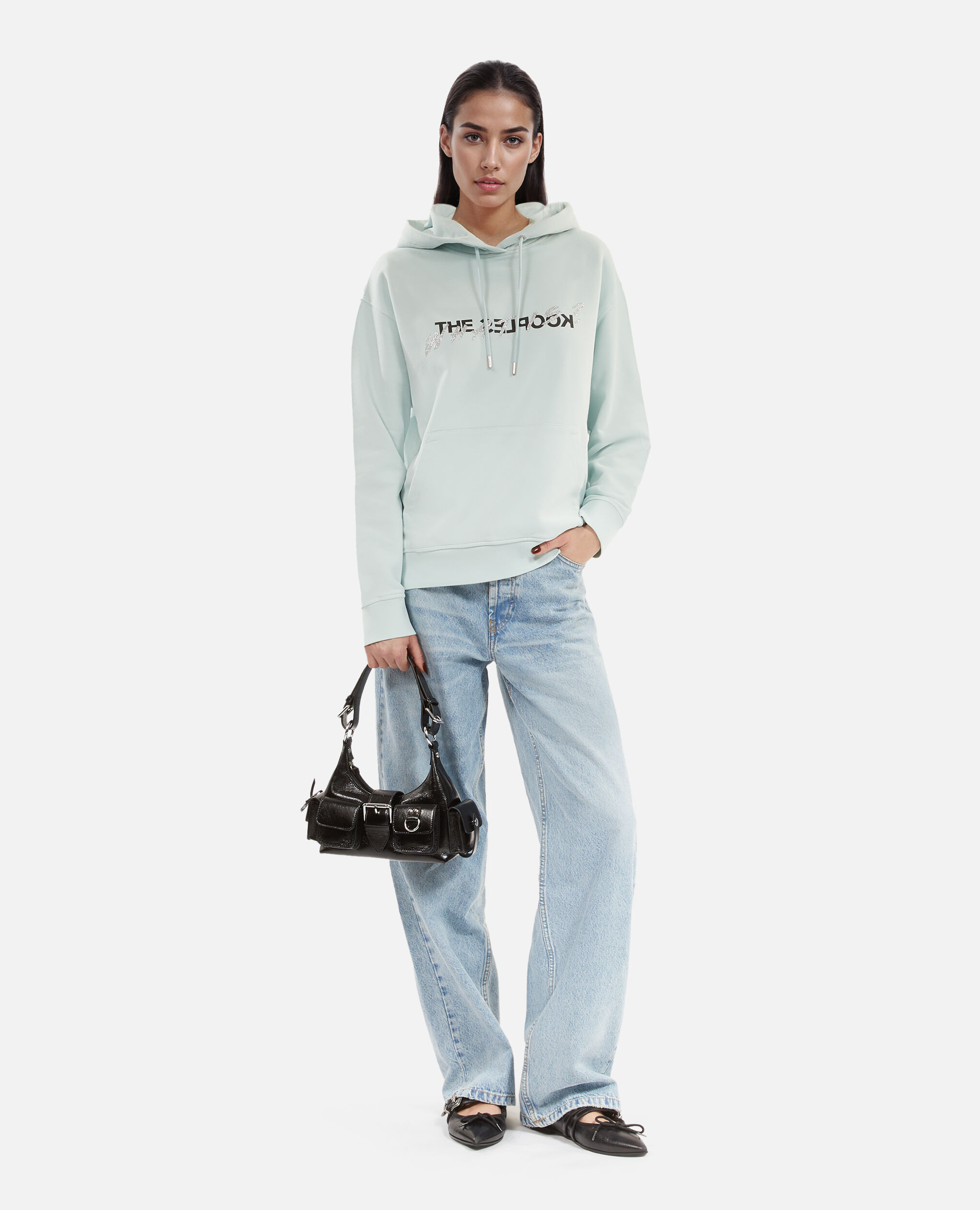 Sweatshirt à capuche What is bleu clair, BABY BLUE, hi-res image number null