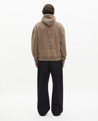 The Kooples HERREN CHOCOLATE what is kapuzen-sweatshirt hellbraun
