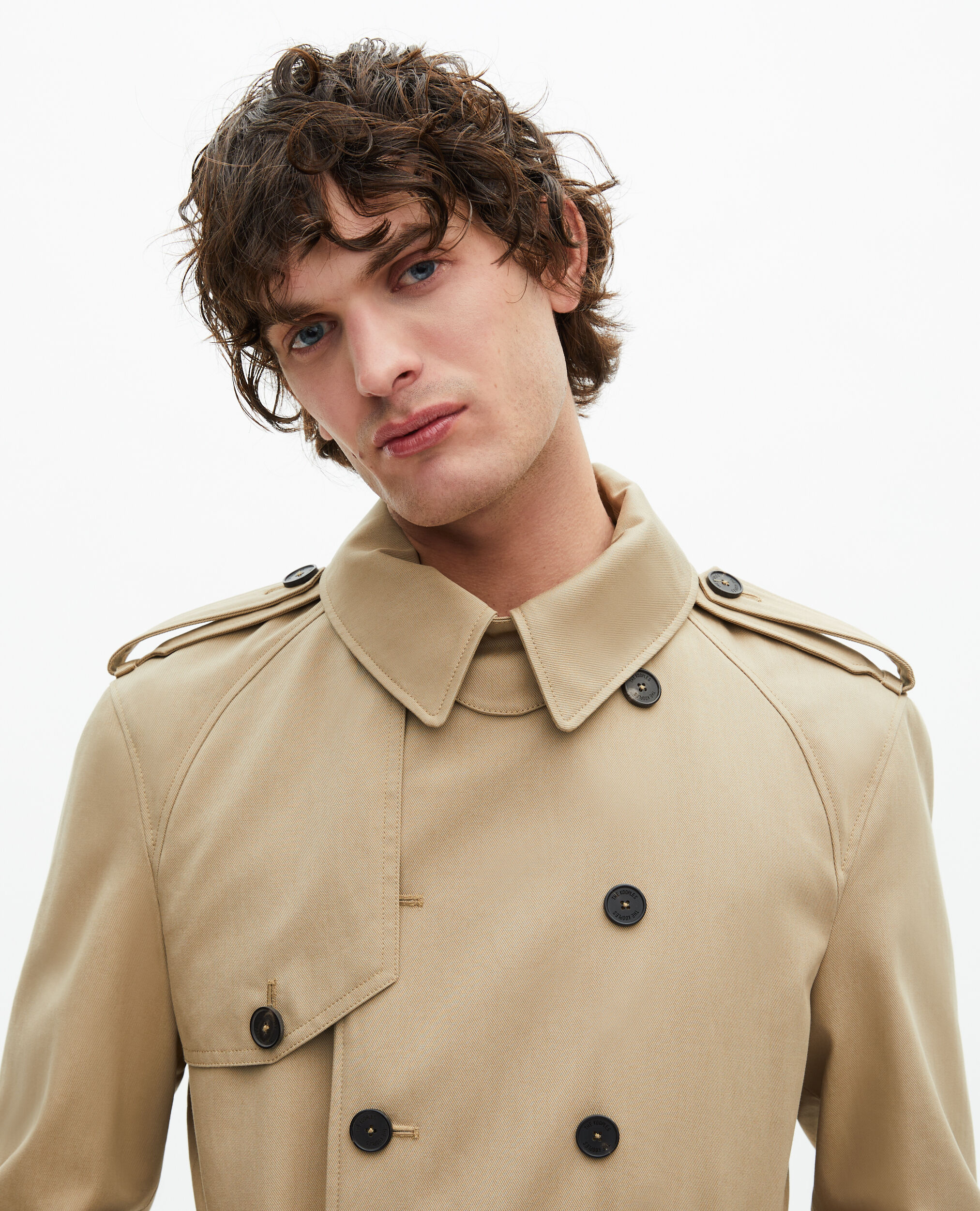 Trench long beige, BEIGE, hi-res image number null