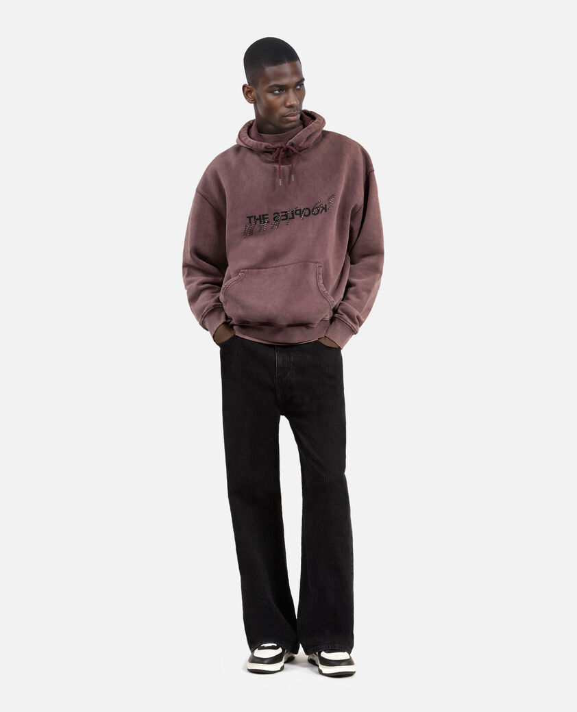The Kooples HERREN FIGUE what is bordeaux kapuzen-sweatshirt