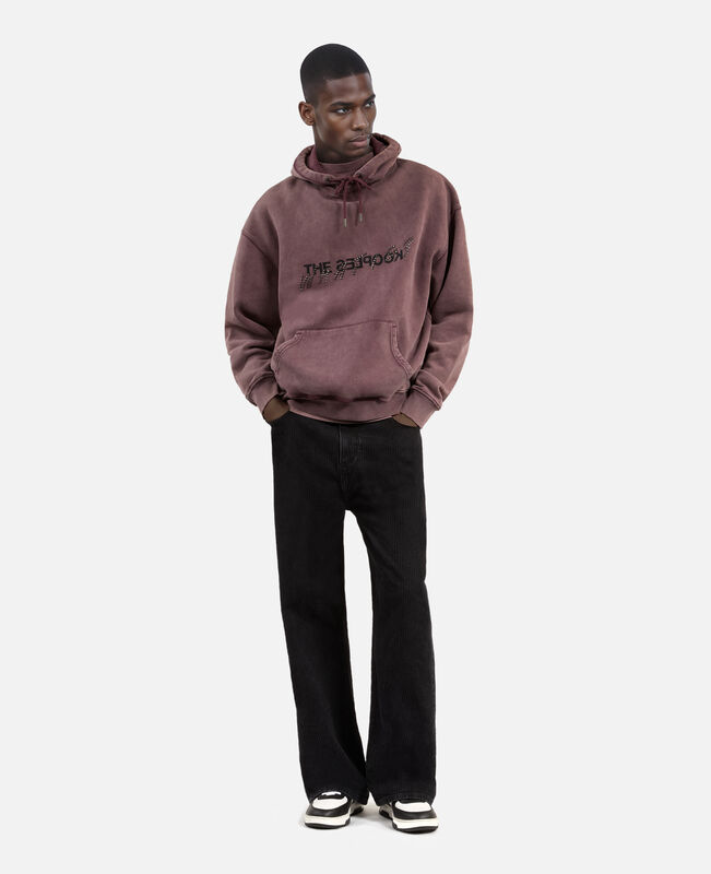The Kooples HOMME FIGUE sweatshirt à capuche what is bordeaux