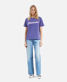 The Kooples FEMME BLUE ATLANTIQUE t-shirt what is violet