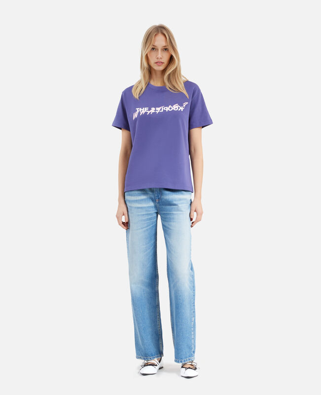 The Kooples FEMME BLUE ATLANTIQUE t-shirt what is violet