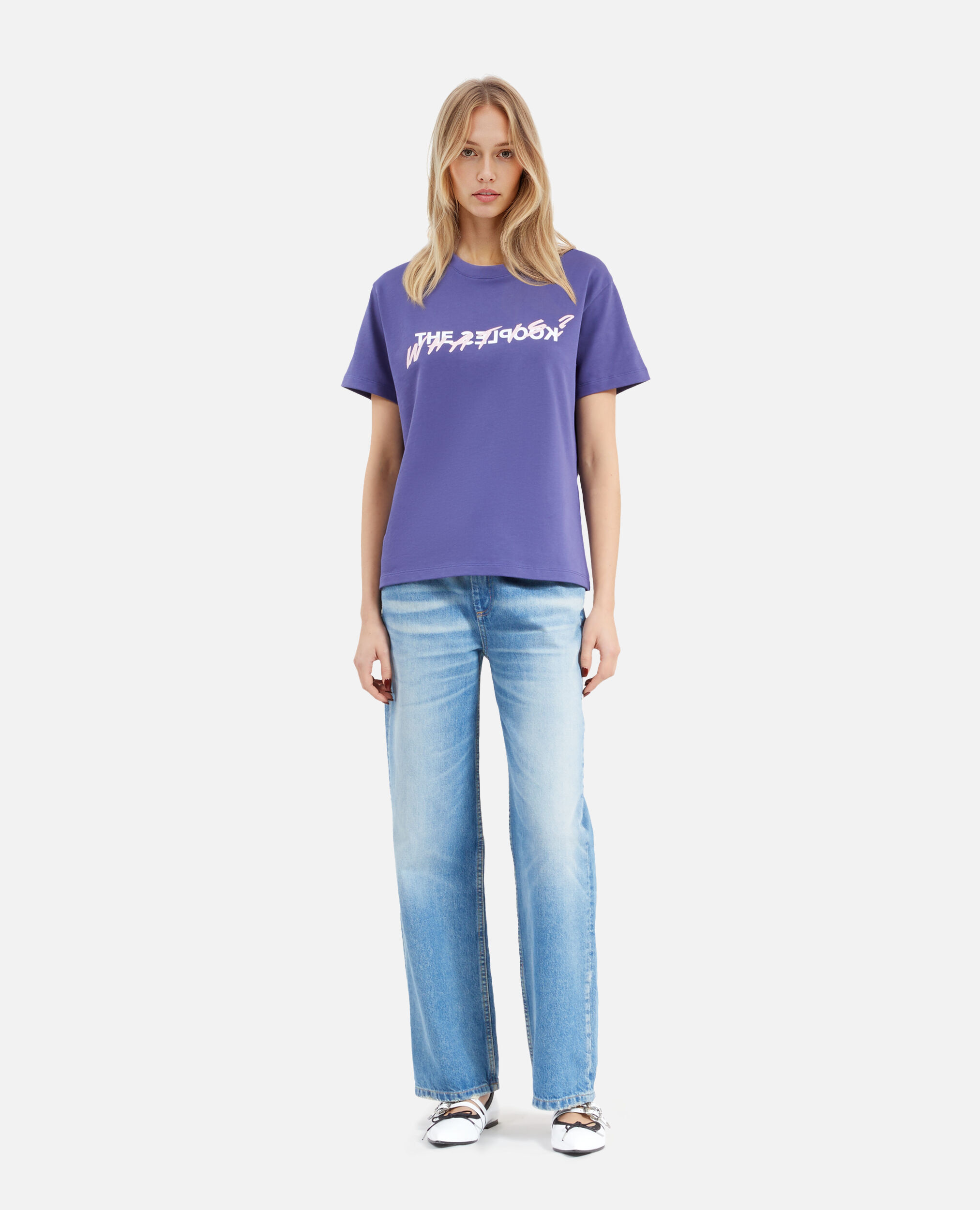 T-shirt What is violet, BLUE ATLANTIQUE, hi-res image number null