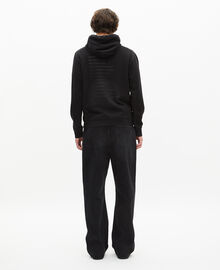 The Kooples HOMME BLACK sweatshirt à capuche what is noir