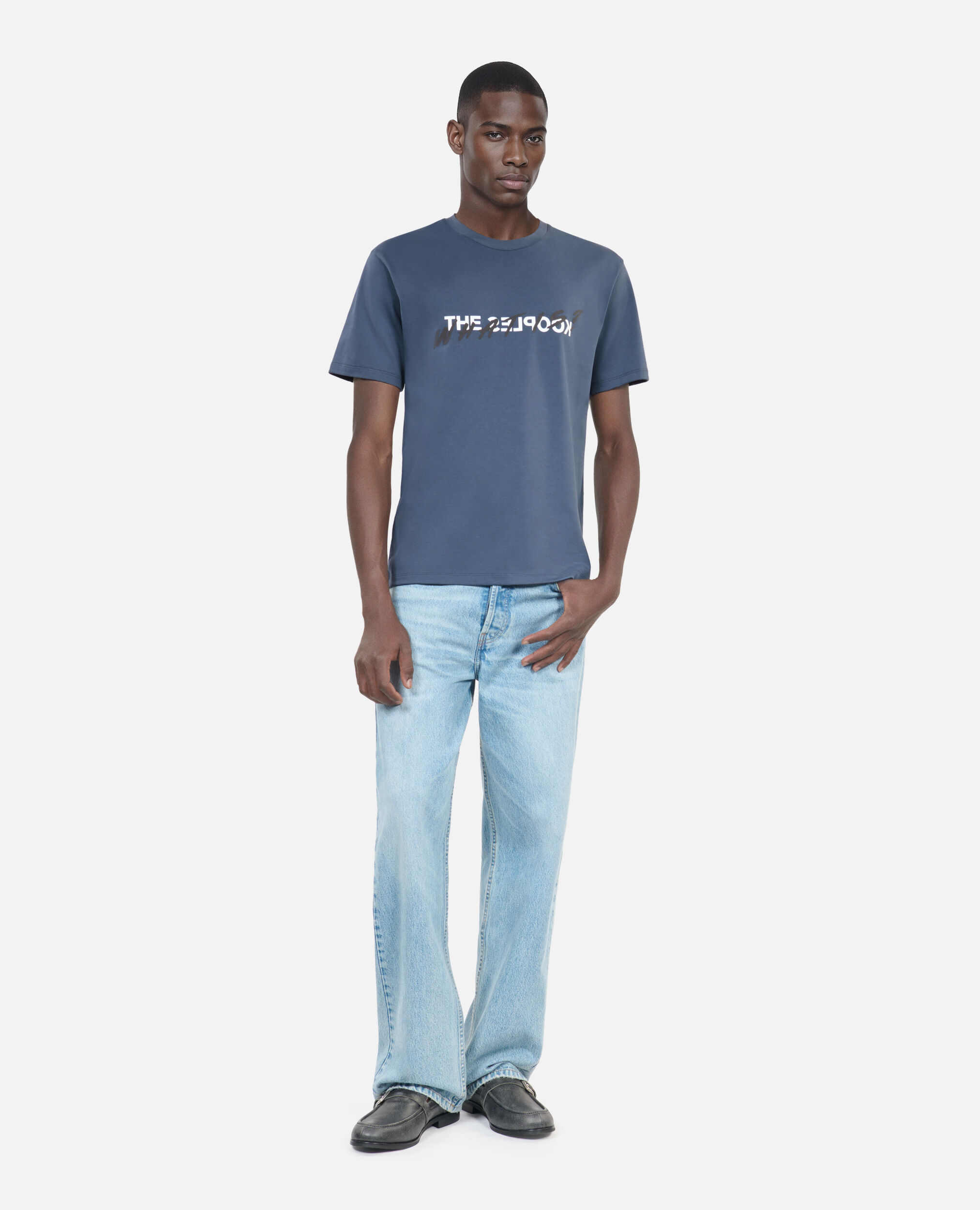 T-shirt What is bleu foncé, DARK NAVY / DARK NAVY, hi-res image number null