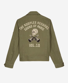 The Kooples HOMME KAKI blouson style officier kaki