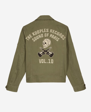 The Kooples MEN KAKI khaki officer-style jacket