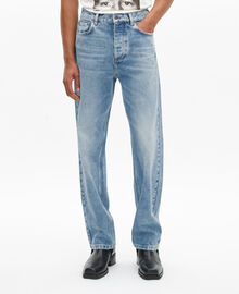 The Kooples HOMME BABY BLUE jean droit bleu ciel