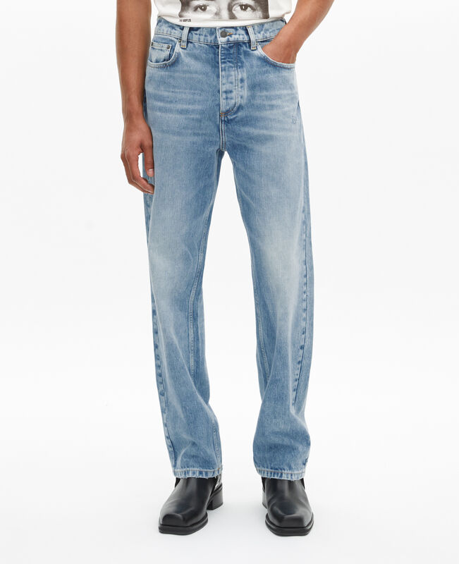 The Kooples HOMME BABY BLUE jean droit bleu ciel