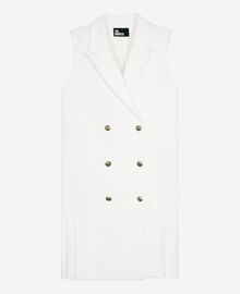 The Kooples FEMME WHITE robe tailleur courte écrue