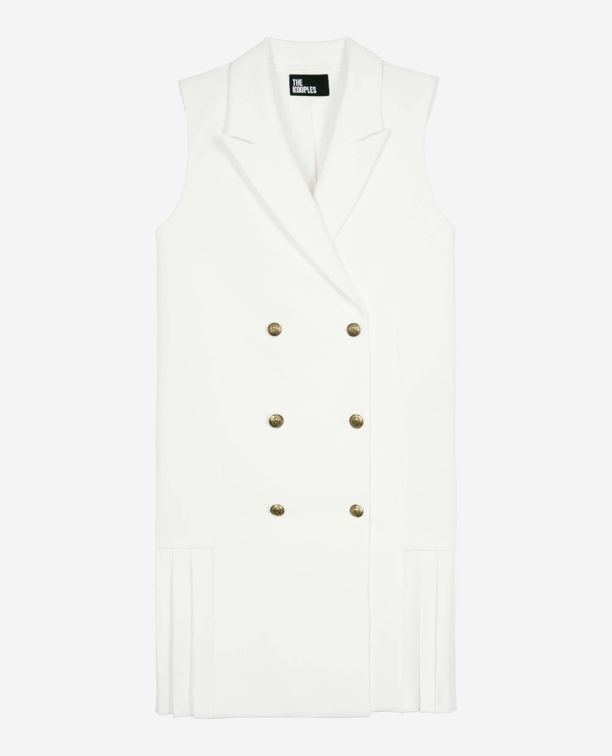 Robe tailleur courte écrue, WHITE, hi-res image number null