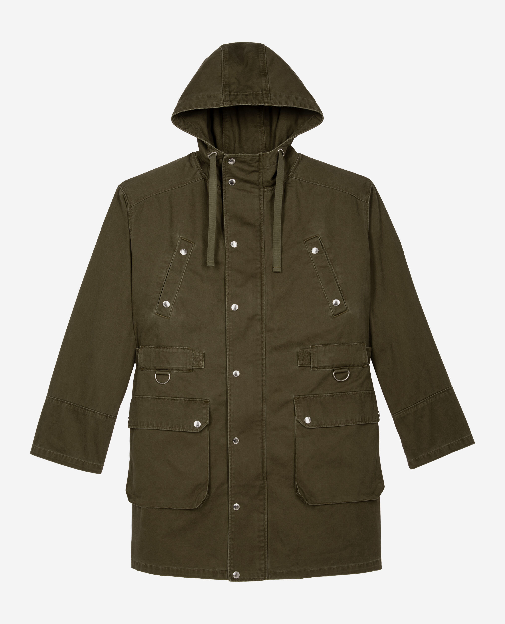 Parka à capuche kaki, KAKI, hi-res image number null