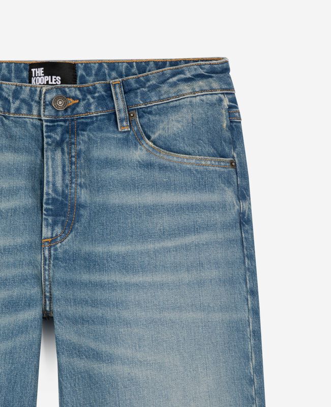 The Kooples FEMME BABY BLUE jean large bleu clair