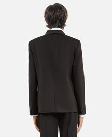 The Kooples HOMME BLACK veste de smoking en laine noire