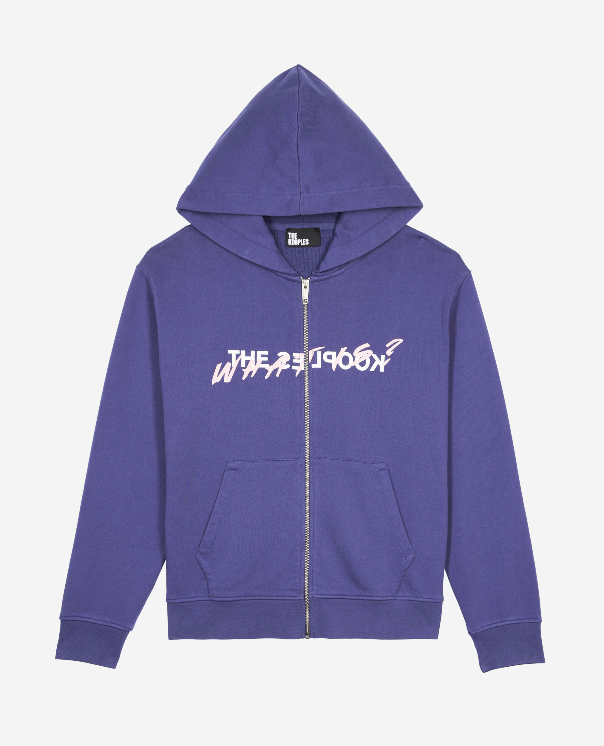 Sweatshirt à capuche What is violet, BLUE ATLANTIQUE, hi-res image number null