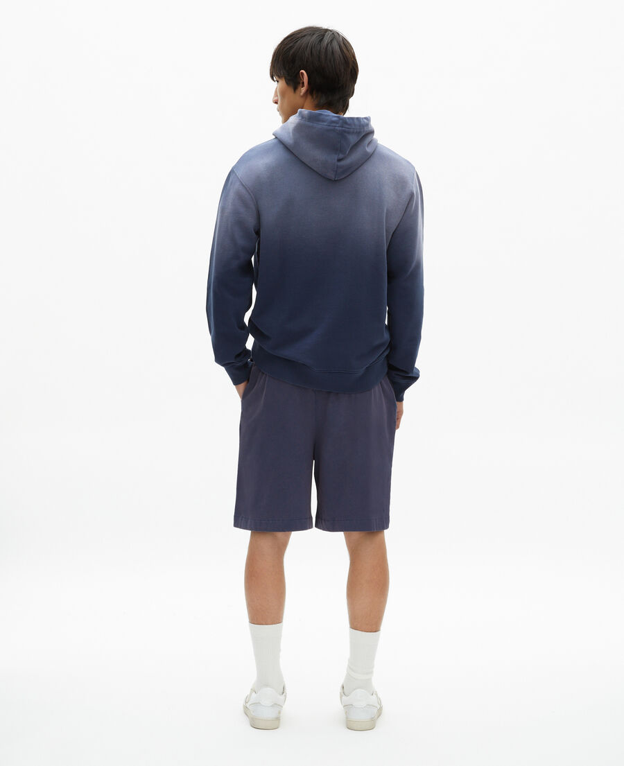 The Kooples MEN DARK NAVY sweatshirt with faded navy logo