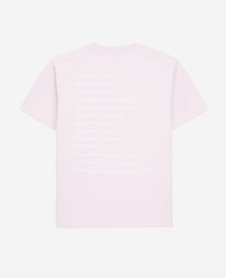 The Kooples WOMEN PALE PINK women's pink what is t-shirt