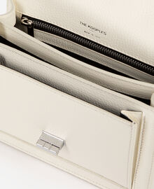 The Kooples FEMME WHITE sac emily small en cuir grainé blanc