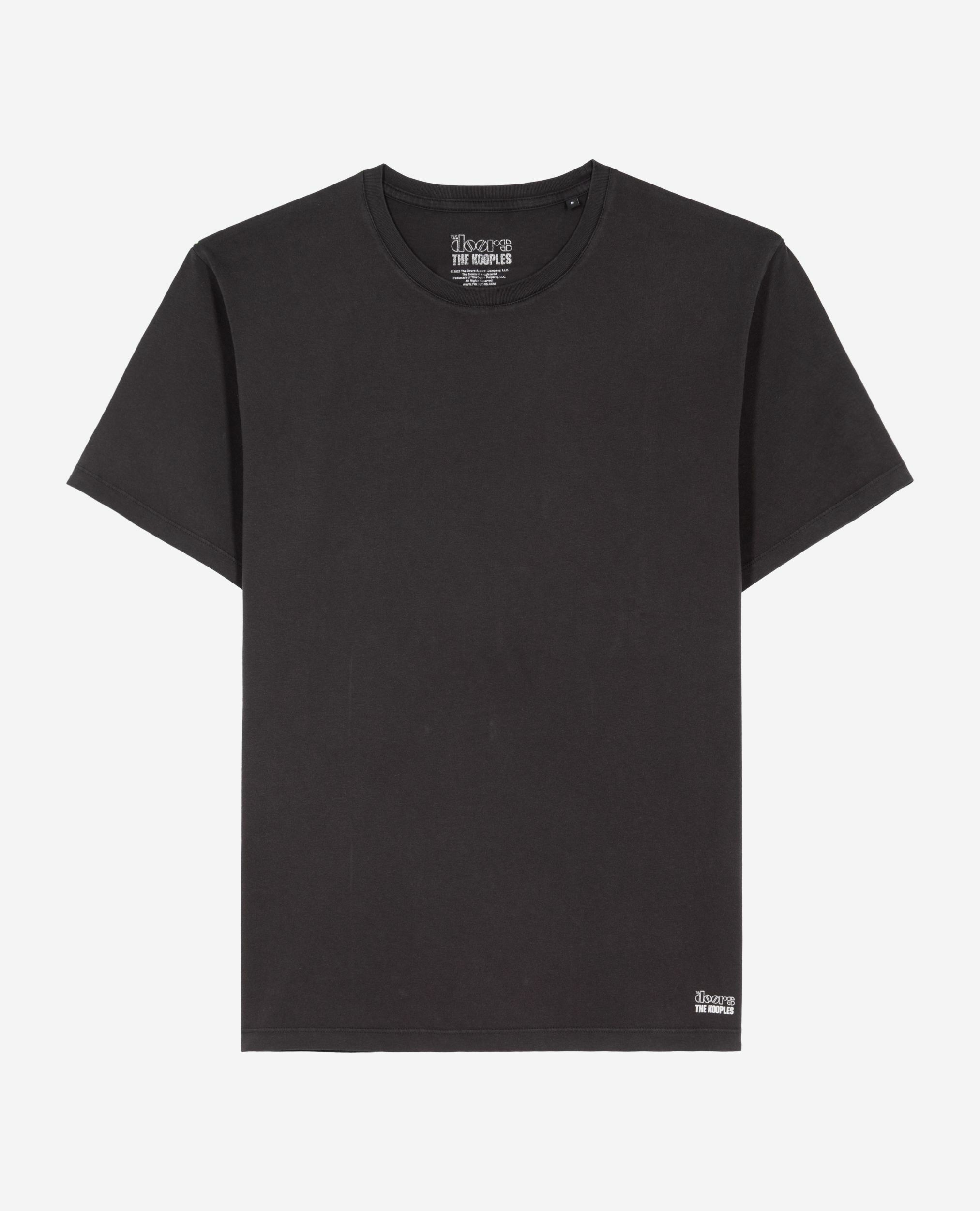 T-shirt mixte The Doors X The Kooples noir délavé, BLACK WASHED, hi-res image number null