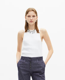 The Kooples FEMME SILVER collier 2 rangs argenté à pointes