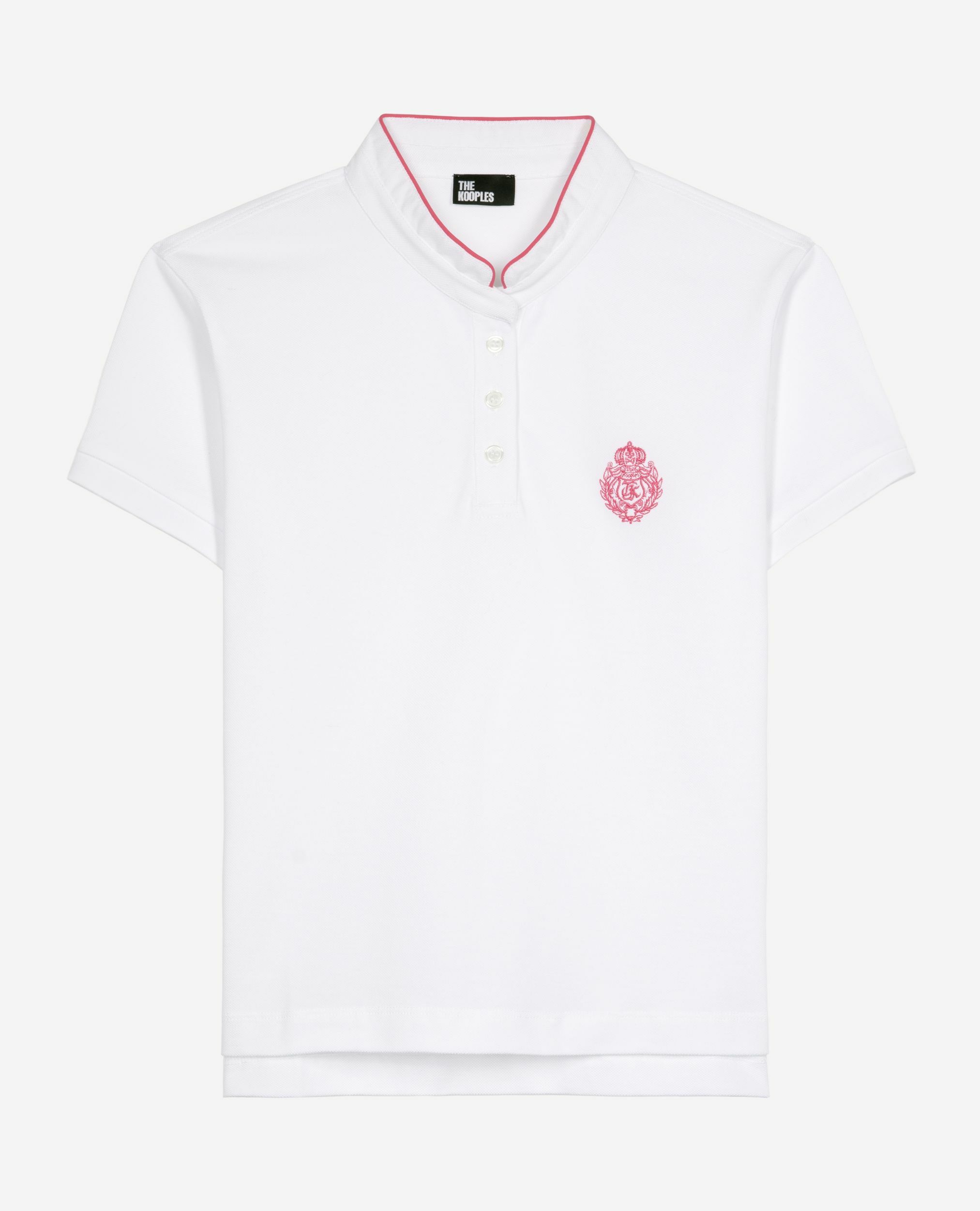 Polo col mao blanc, WHITE, hi-res image number null